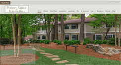 Desktop Screenshot of forestridgeapts.com